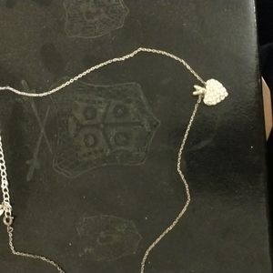 Diamond heart necklace